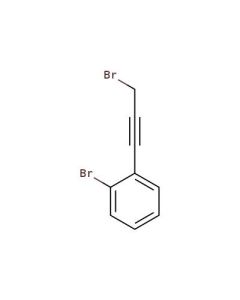 Astatech 1-BROMO-2-(3-BROMOPROP-1-YNYL)BENZENE, 95.00% Purity, 0.25G